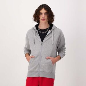 Champion Light Gray Full-Zip Hoodie